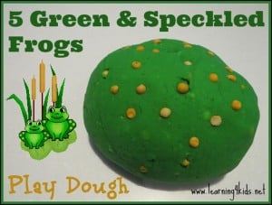 5 Green and Speckled Frogs Activity Ideas
