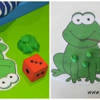 5 Speckled Frogs Counting Game