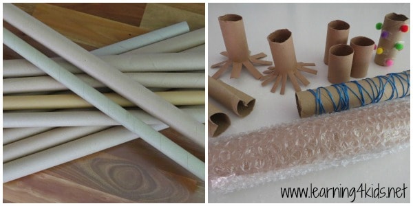 Cardboard Rolls Painting Ideas