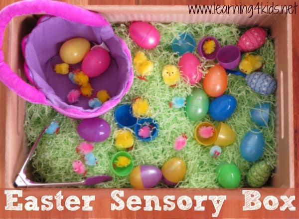 Easter Sensory Box - Learning4kids