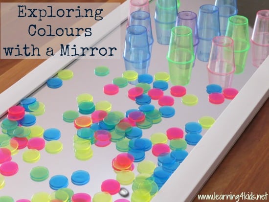 Exploring Colours with Mirrors and Transparent Colours (learning4kids)
