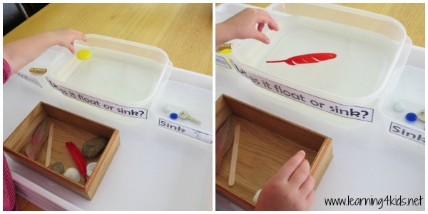 Floating And Sinking Science Activity Learning 4 Kids