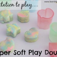 Play dough with conditioner