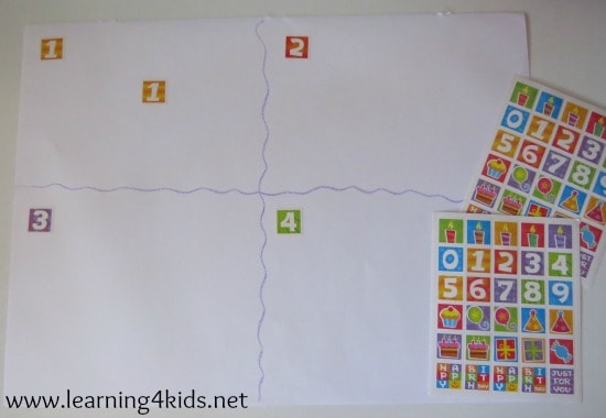 Number activities for toddlers