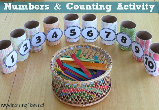 Numbers and Counting Activity - learning4kids