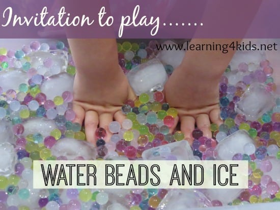 WATER BEADS ACTIVITY IDEAS