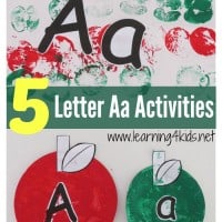 Alphabet Activities - Learning the Letter A