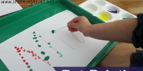 Kindergarten Painting Worksheets Pdf