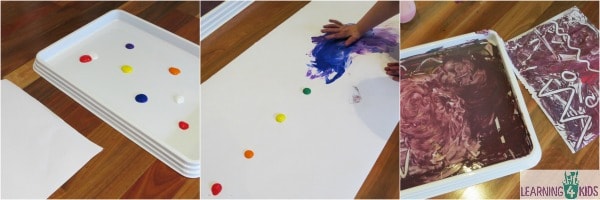 Finger Painting With Toddlers: Debunking My Own Myths