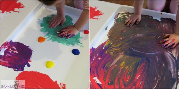 Finger Painting With a Purpose