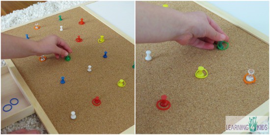 Simple to set up Fine Motor Activity Ideas