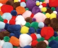 Pom Poms Pack of 300