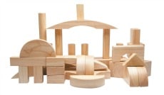Buy natural wooden block sets online