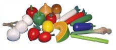 Santoys Wooden Vegetable Set 18 Pieces
