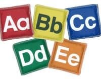 Buy Alphabet Bean Bags Online