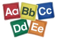Buy Alphabet Bean Bags Online