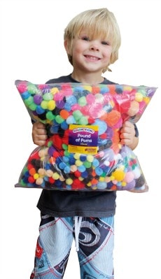 Bag of Pom Poms 450g