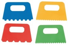 Paint Scrapers Pack of 4