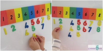 Counting and Sorting Number Activity