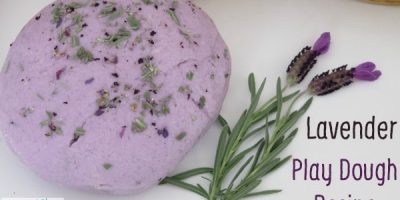 Lavender Scented Play Dough Recipe