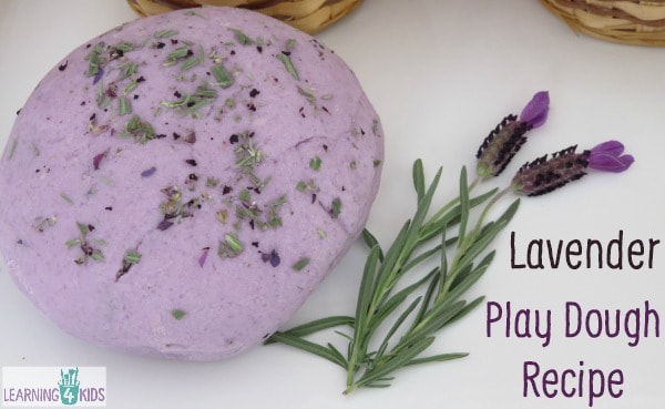 Lavender Scented Play Dough Recipe