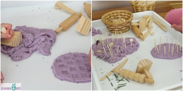 Lets play Lavender scented play dough