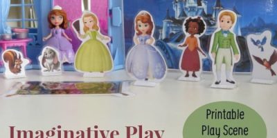 Imaginative Play Scene Disney Junior