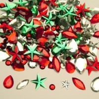 Christmas Rhinestones 45g Pack
