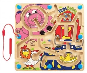 Hape Fun Farm Magnetic Marble Maze