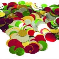 Assorted Christmas Round Sequins