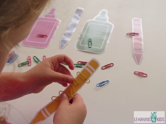 Fine Motor Busy Bag Activity for Kids and Toddlers