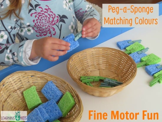 peg game for toddlers