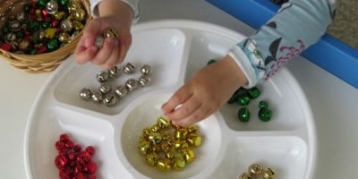 Fine Motor Fun with Christmas Bells