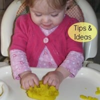 Introducing Play Dough to Babies and Toddlers