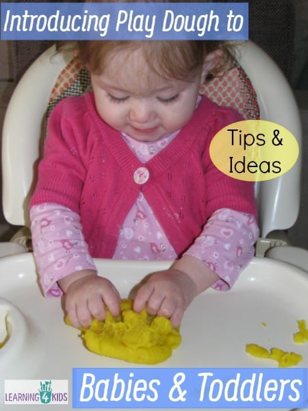 Introducing Play Dough to Babies and Toddlers