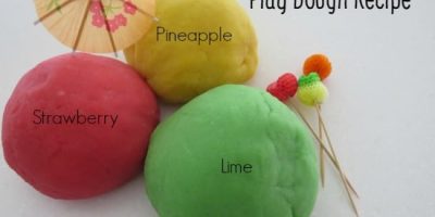 Summer Scented Jelly Play Dough Recipe