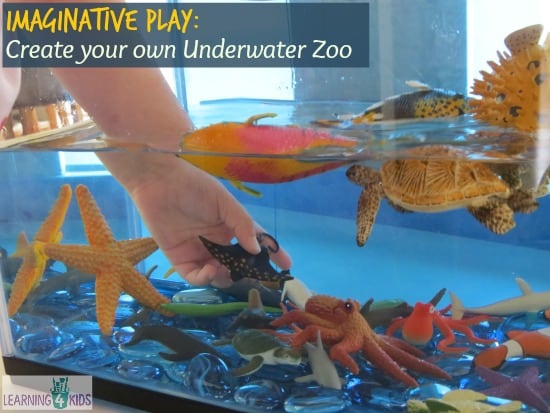 Create your own Underwater Zoo - Pretend Play