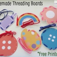 Free Printable Homemade Threading Boards
