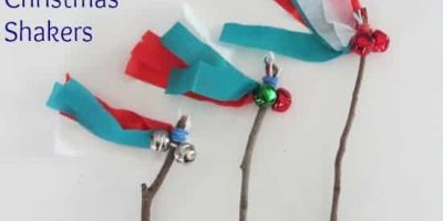 How to make twiggy Christmas shakers