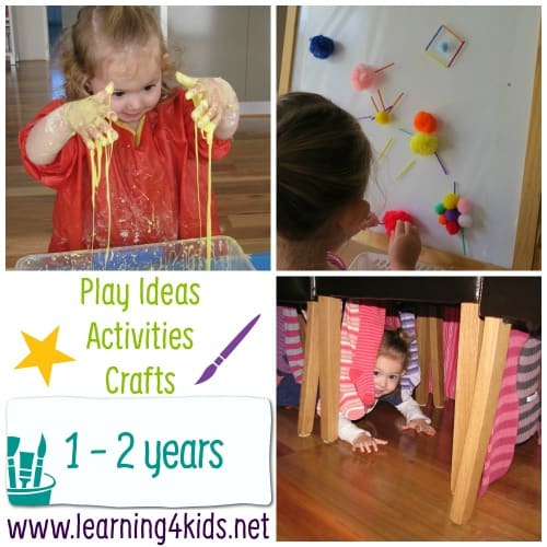 Learning Activities for 1-2 year olds: June 2021 