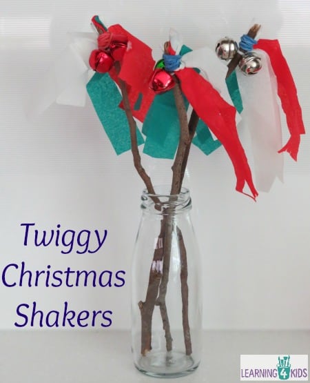 Twiggy Christmas Shakers