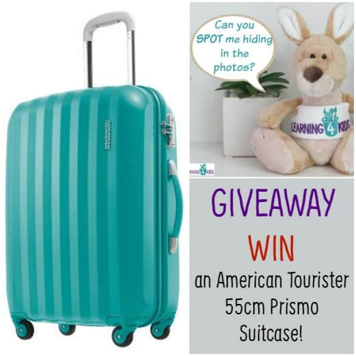 Win an american tourister suitcase