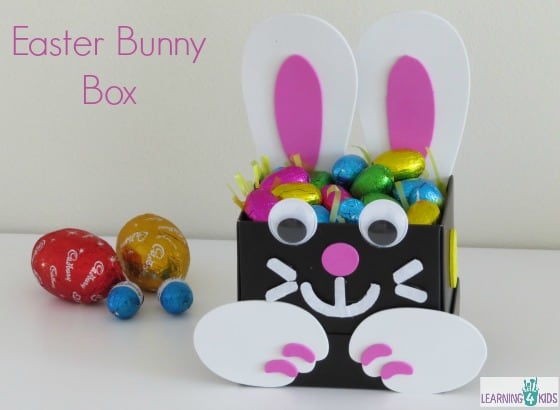 Simple Craft Easter Bunny Gift Box