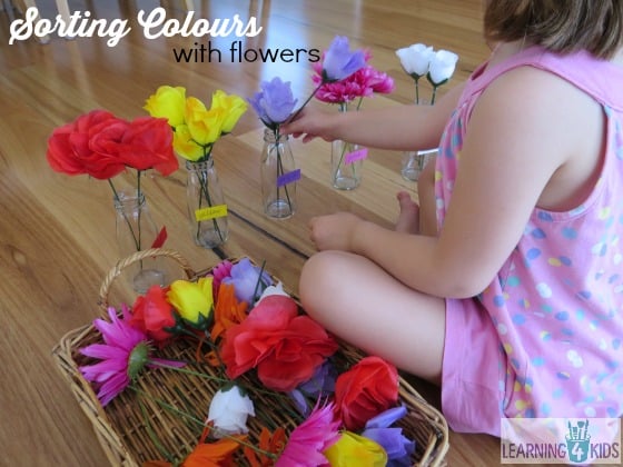 Sorting Colours with Flowers
