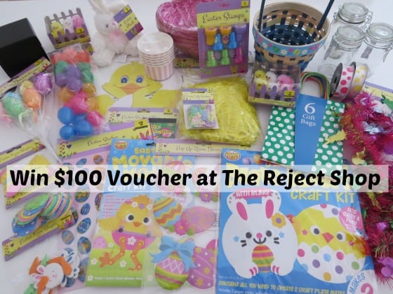 Win $100 Voucher at the Reject Shop