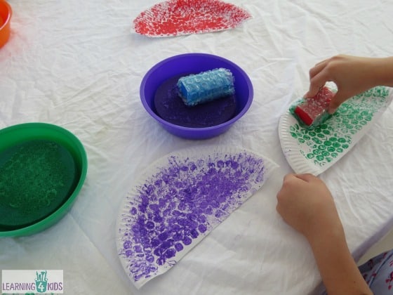 Crafts using paper plates - making a car using paper plates