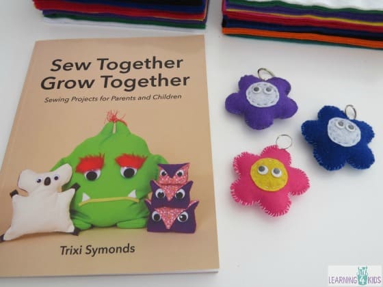 Sew Together Grow Together - simple and fun sewing projects for kids