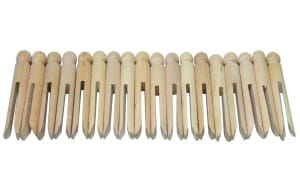 Natural Dolly Pegs Pack of 24