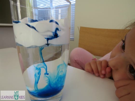 how to make a cloud in a jar - what is happening