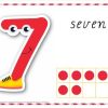 Printable Play dough Mat Number 7